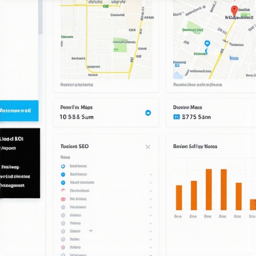 Local SEO Dashboard for Tucson Businesses Screenshot of SEO analytics dashboard tracking Tucson business rankings, reviews, and map optimizations.