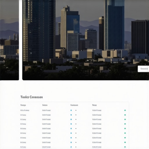 Screenshot of local SEO analytics dashboard showing Tucson maps rankings, reviews, and traffic data.