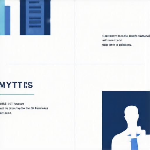 Infographic highlighting misconceptions and truths about Tucson local SEO strategies.