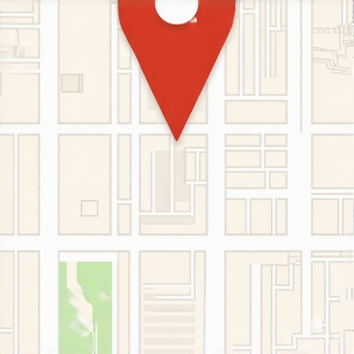 A map showing local business locations in Tucson with optimization markers