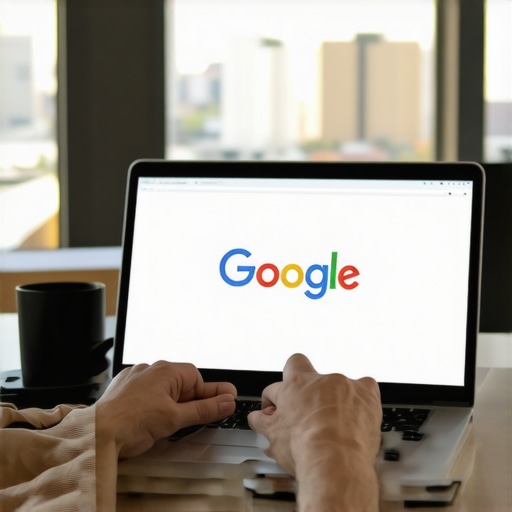 Expert Managing Tucson Local SEO Person optimizing a Tucson Google Business profile on computer