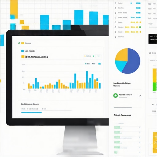 Screenshot of SEO analytics dashboard on a desktop computer, focusing on local Tucson market metrics.
