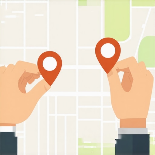 Illustration of map optimization tactics for Tucson businesses